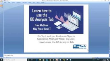 Learn how to use the BO Analysis Tab