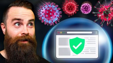 did I just make a virus proof browser?