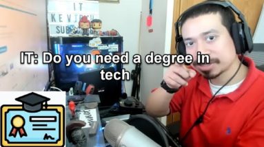 IT: Do you need a degree in tech