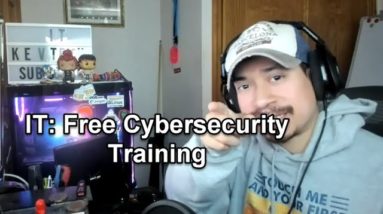 IT: Free Cybersecurity Training