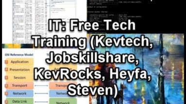 IT: Free Tech Training with Interns (Kevtech, Jobskillshare, KevRocks, Heyfa, Steven)