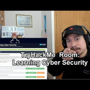 @RealTryHackMe Room: Learning Cyber Security