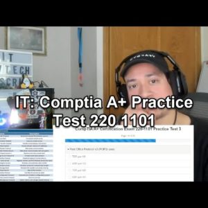 IT: Comptia A+ Practice Test 220 1101